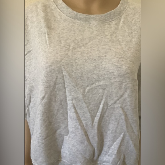 PINK BY Victoria’s Secret Sweatshirt Women’s XL, Short Sleeve, fleece new - Picture 2 of 12